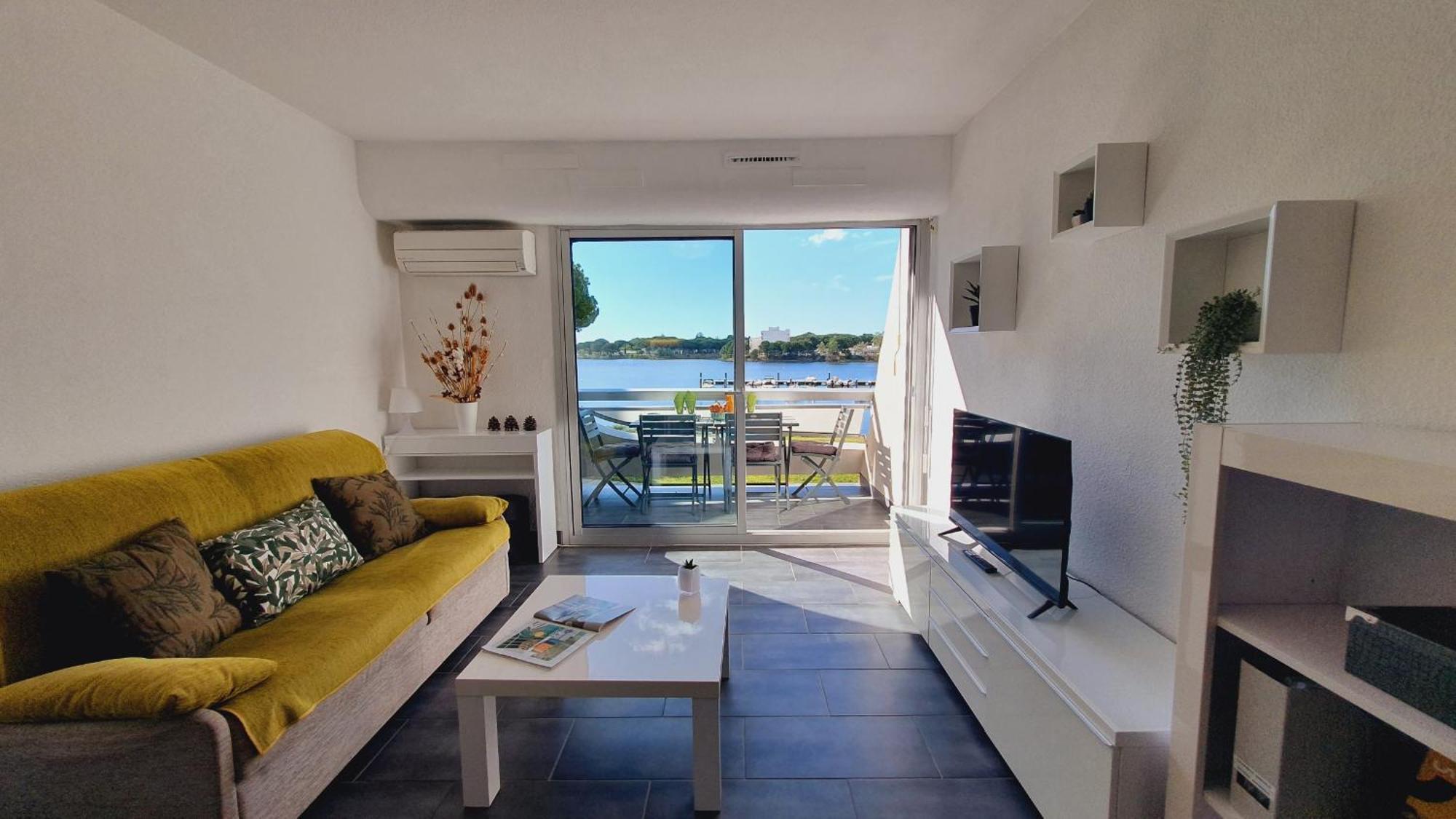 L'Olympe Vue Lac Parking Clim Wifi - Rossiconciergerie - Linge Inclus La Grande Motte Dış mekan fotoğraf