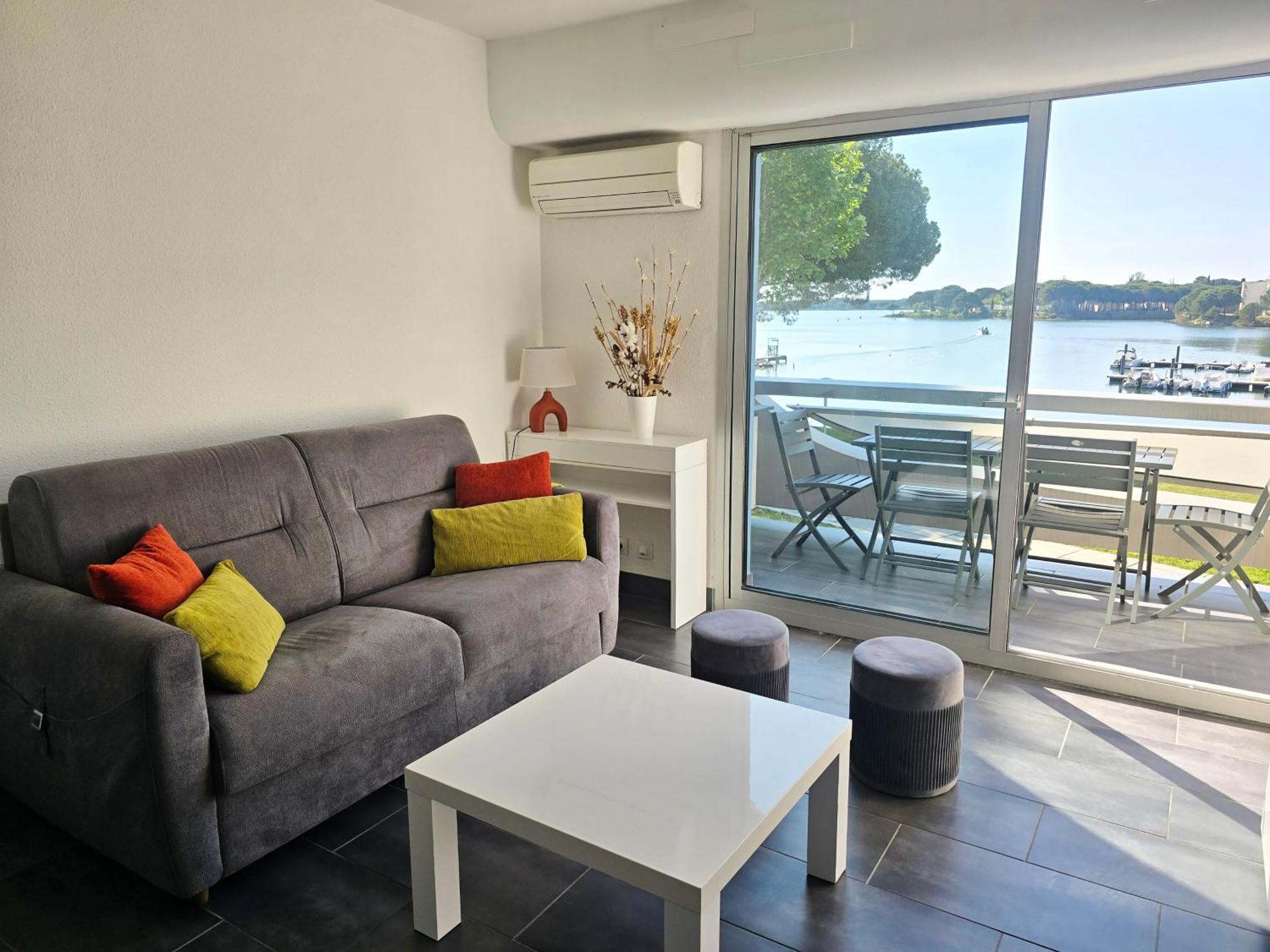 L'Olympe Vue Lac Parking Clim Wifi - Rossiconciergerie - Linge Inclus La Grande Motte Dış mekan fotoğraf